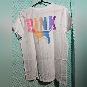 Oversized Large VS PINK T Shirt